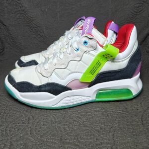 Nike Jordan MA2 Greatest Gift White Black Red Sneaker Women's Shoes Size 10